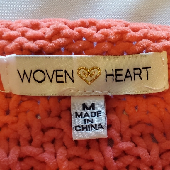 Sweater Cable Knit Orange Nordstrom - Picture 3 of 6